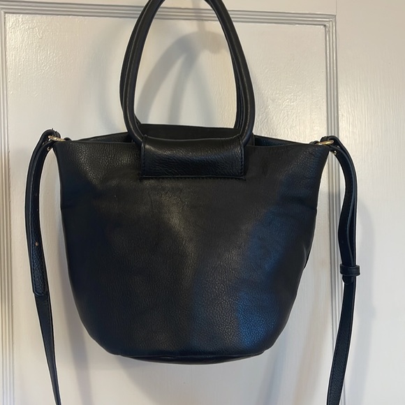 Anthropologie x Monserat De Lucca Leather Bucket Bag w/ Crossbody ✨ - Picture 14 of 16